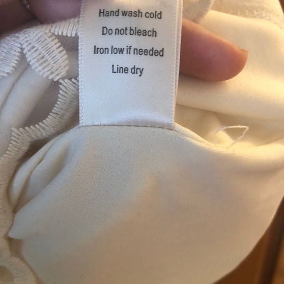 White Floral Dress - Picture 6 of 6